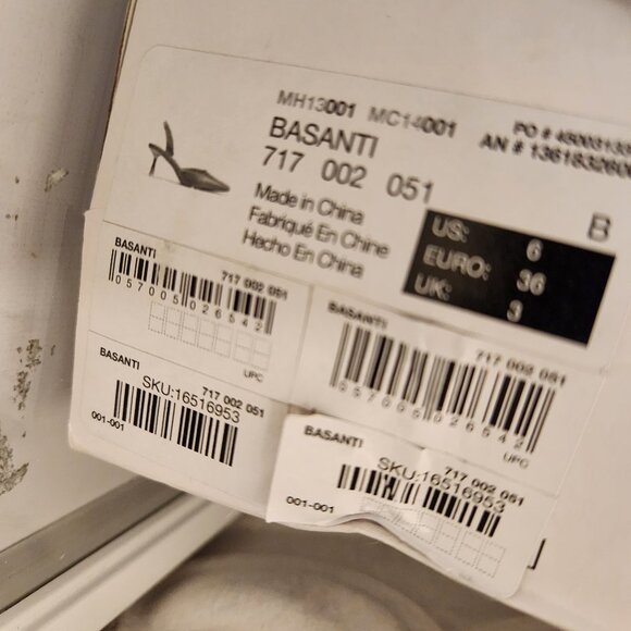 ALDO "Basanti" Leather Slingback heels. NIB. Size 6 - Picture 3 of 10